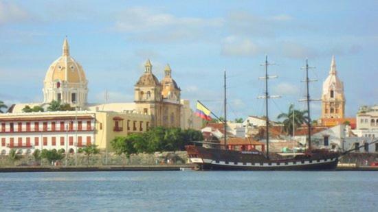 Hostal Casa De Barajas Cartagena Luaran gambar